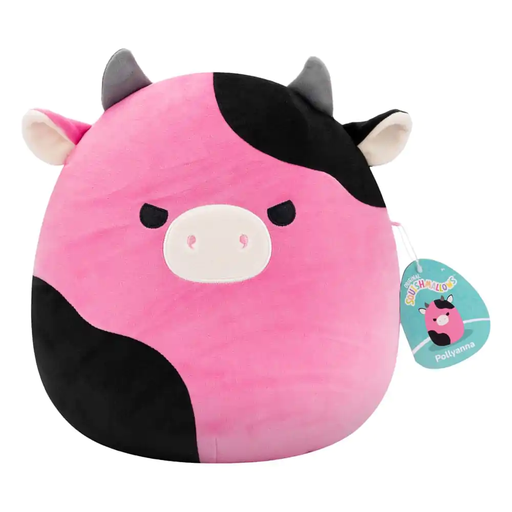 Squishmallows Plush Figure Pollyanna the Black and Pink Cow 30 cm product photo