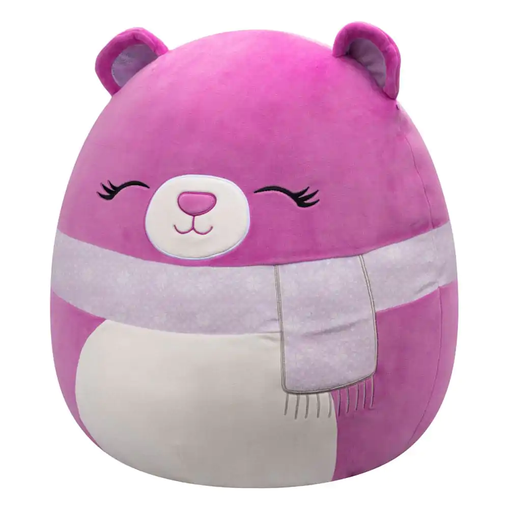 Squishmallows Plush Figure Purple Bear with Closed Eyes and Scarf Crisanta 50 cm termékfotó