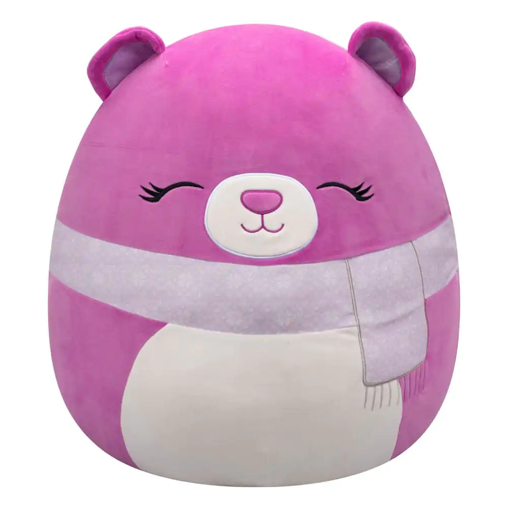 Squishmallows Plush Figure Purple Bear with Closed Eyes and Scarf Crisanta 50 cm termékfotó