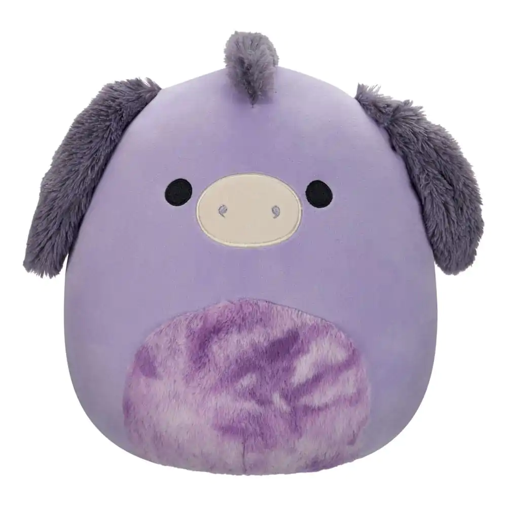 Squishmallows Plush Figure Purple Donkey with Tie-Dye Belly Deacon 30 cm product photo