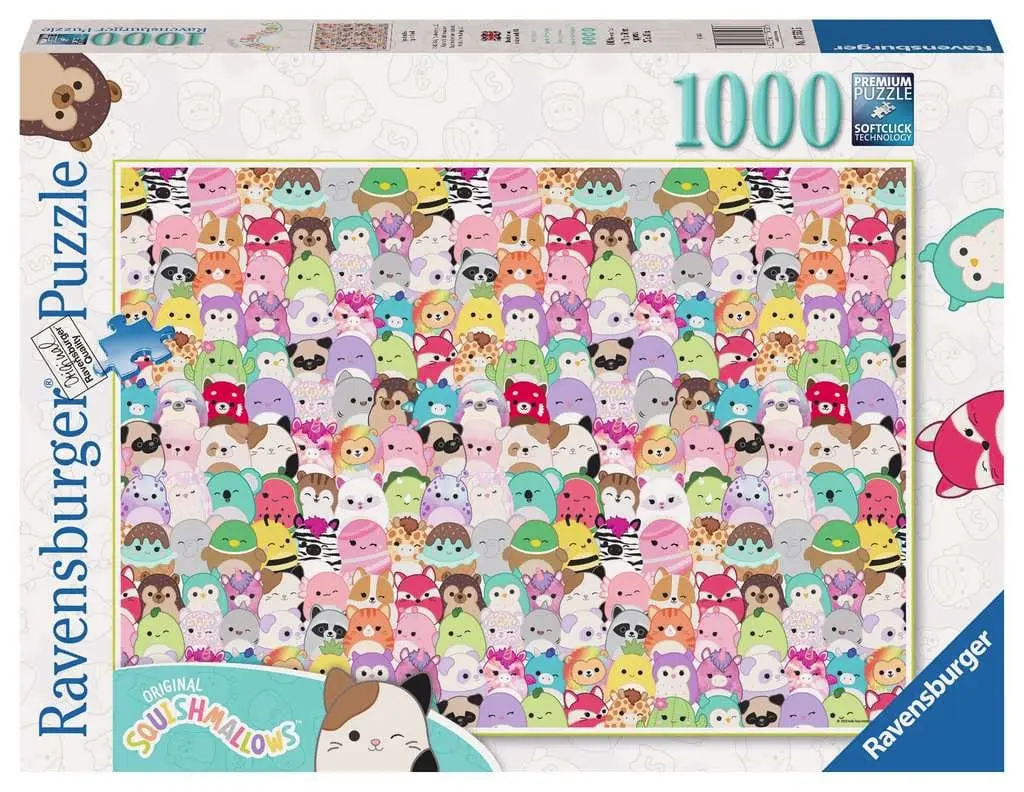Squishmallows Jigsaw Puzzle (1000 pieces) product photo
