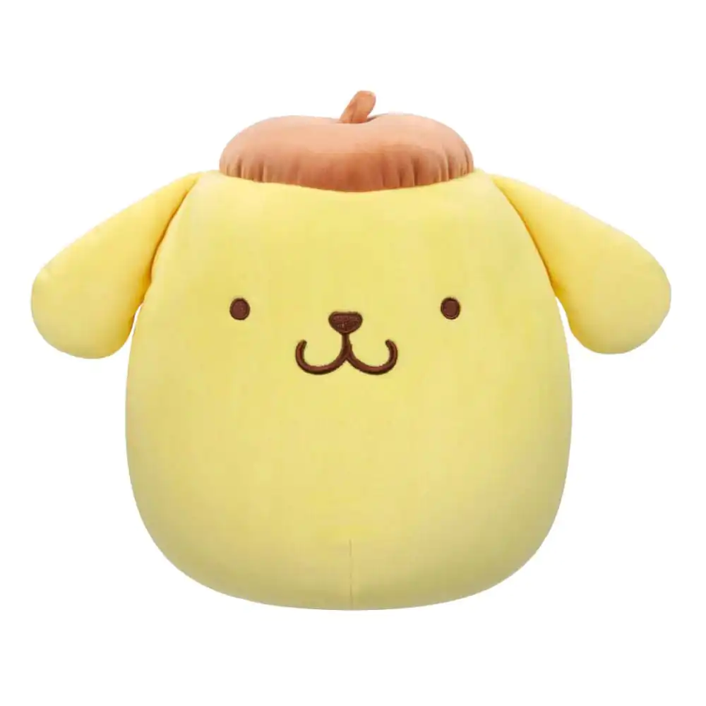 Squishmallows Plush Figure Sanrio Core Pompompurin Brown Cap 25 cm product photo