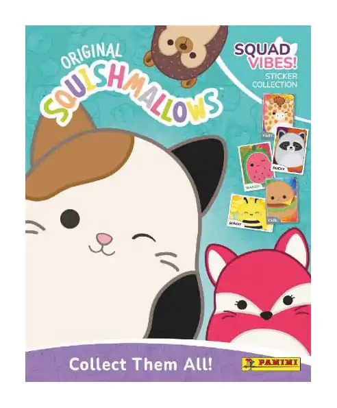 Squishmallows: Squad Vibes Sticker Collection Album *German Version* product photo