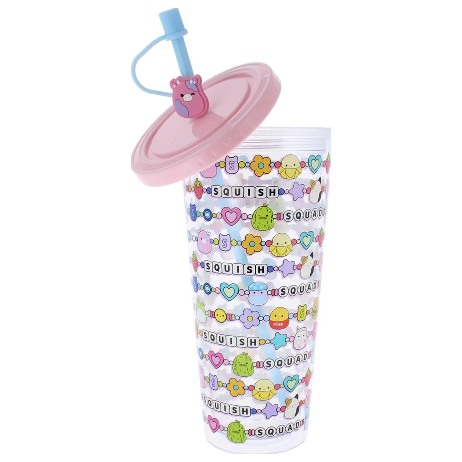 Squishmallows Tumbler with Straw Squish Squad 700 ml product photo