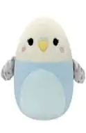 Squishmallows Plush Figure Tycho Blue and White Parakeet 20 cm product photo