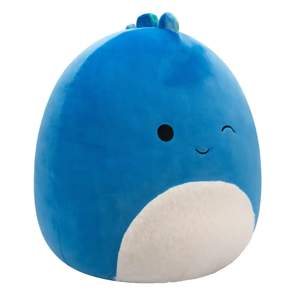 Squishmallows Plush Figure Winking Dark Blue Dino with Fuzzy Belly Brody 40 cm product photo