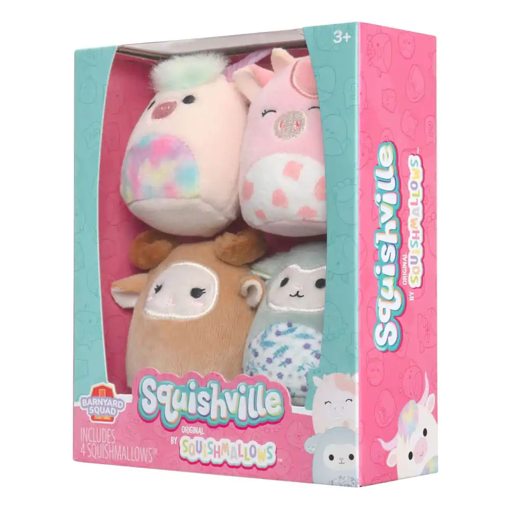 Squishville Mini Squishmallows Plush Figure 4-Pack Barnyard Squad 5 cm termékfotó