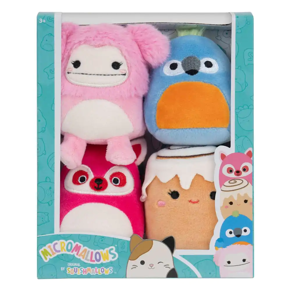 Squishville Mini Squishmallows Plush Figure 4-Pack C 5 cm termékfotó