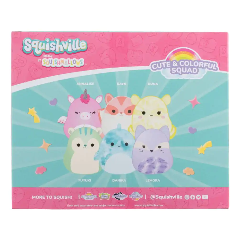 Squishville Mini Squishmallows Plush Figure 6-Pack Cute & Colorful Squad 5 cm termékfotó