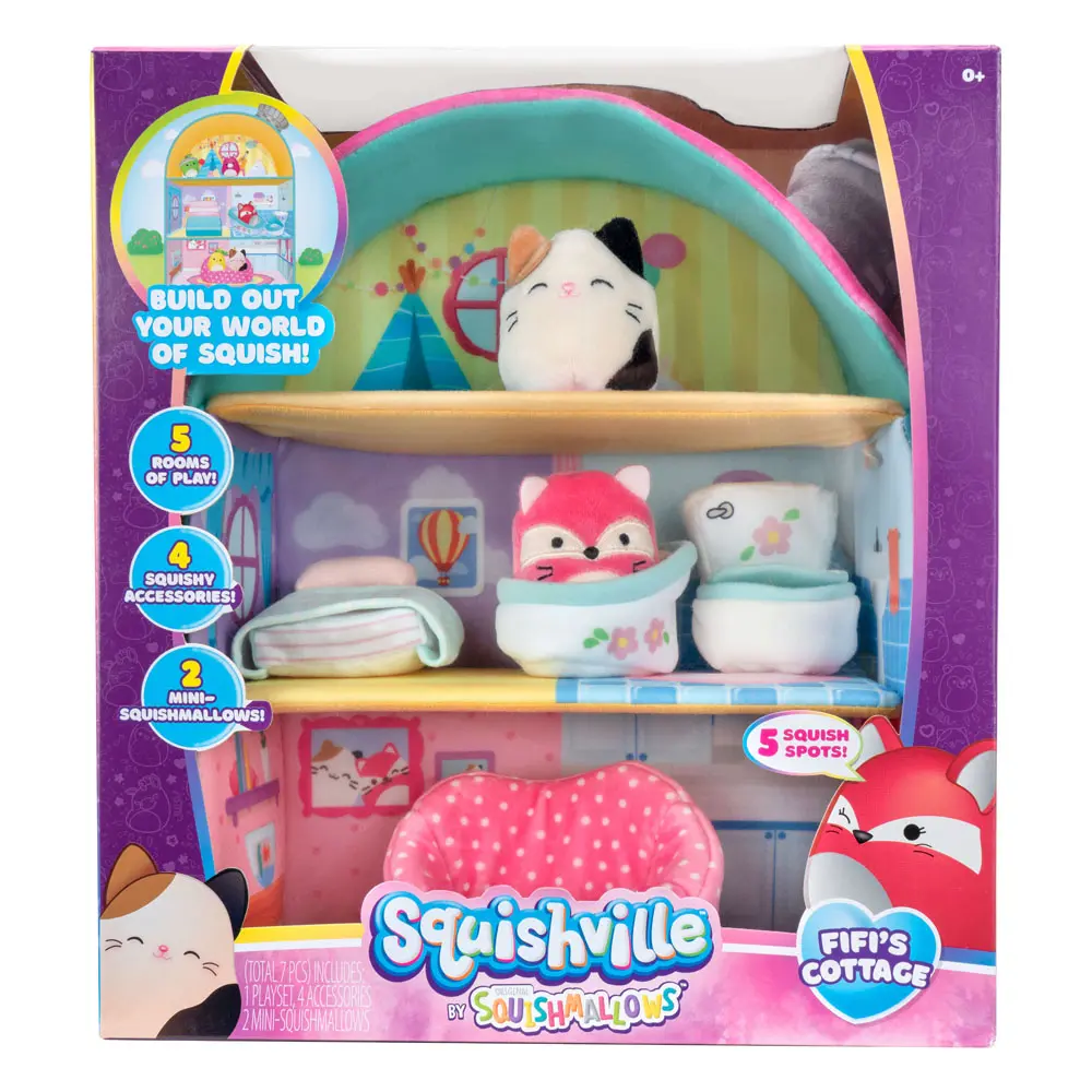 Squishville Mini Squishmallows Playset Fifi's Cottage 5 cm product photo