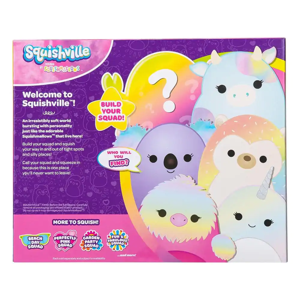 Squishville Mini Squishmallows Plush Figure 6-Pack Fun & Fabulous Squad 5 cm termékfotó