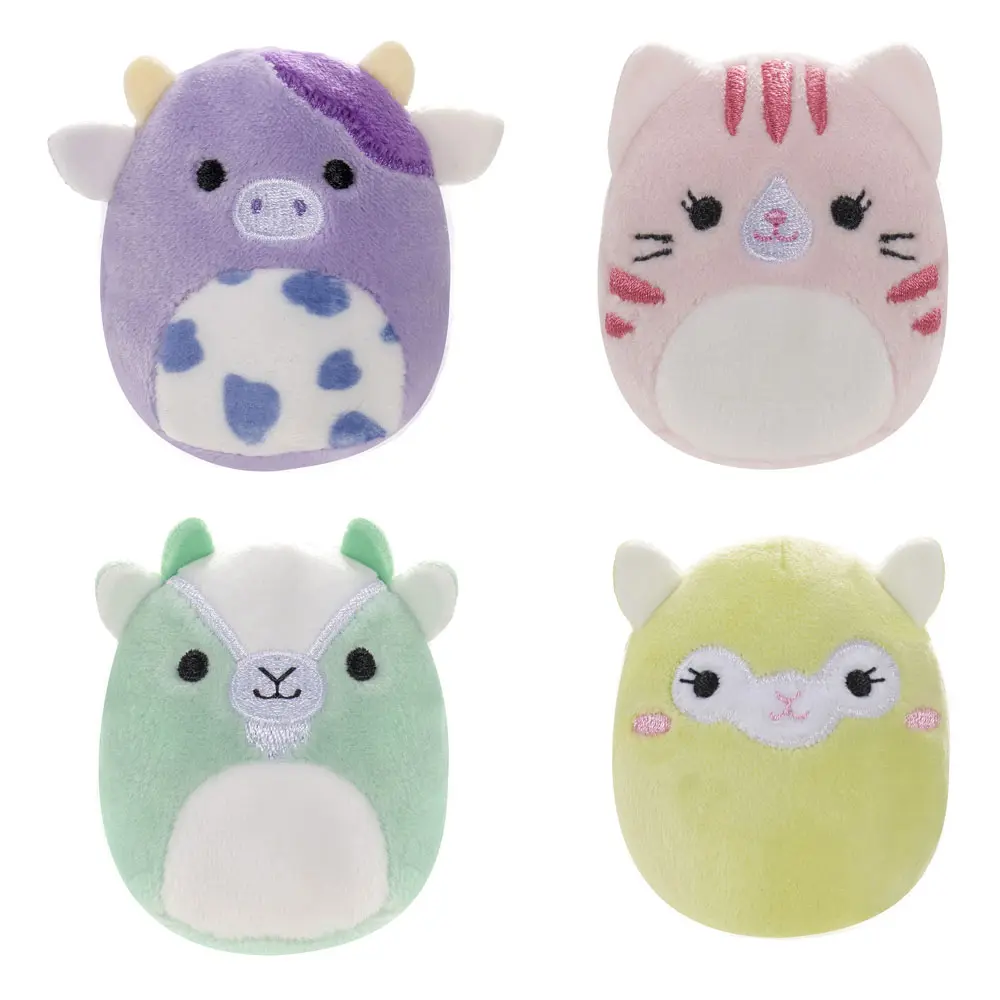 Squishville Mini Squishmallows Plush Figure 4-Pack Pastel Squad 5 cm product photo