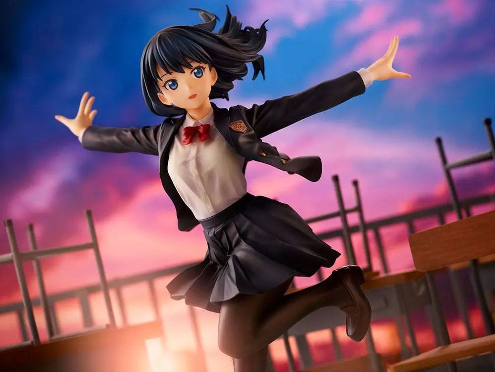 SSSS.Gridman PVC Statue 1/7 Rikka Takarada School Uniform Ver. 22 cm product photo