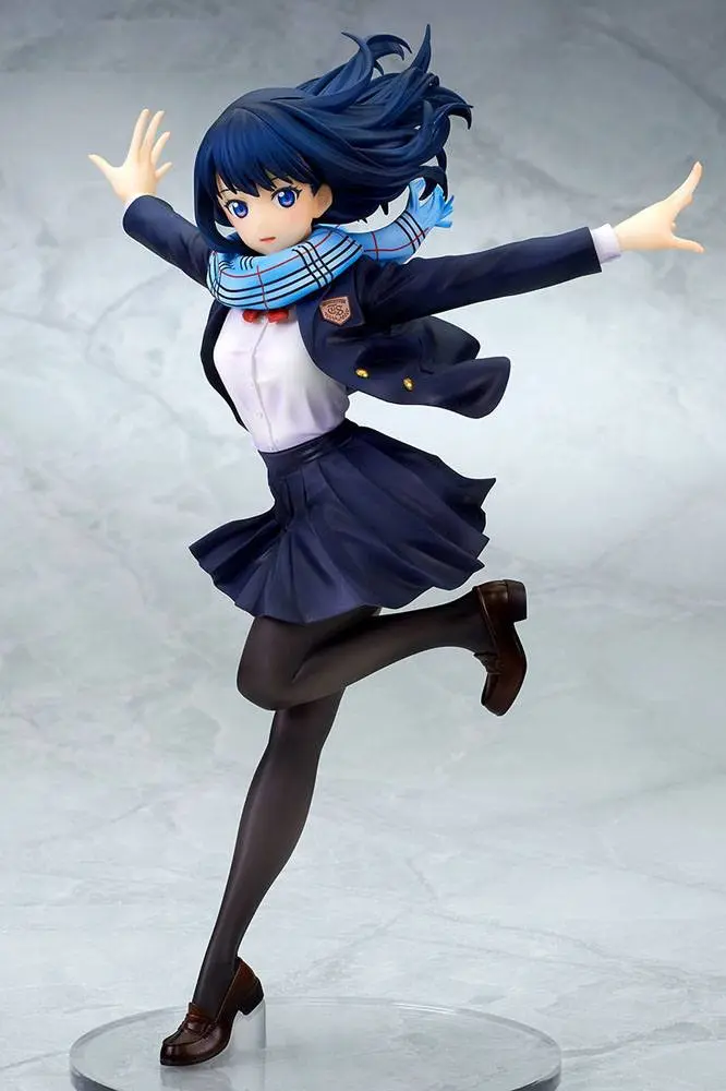 SSSS.Gridman PVC Statue 1/7 Rikka Takarada School Uniform Ver. 22 cm product photo