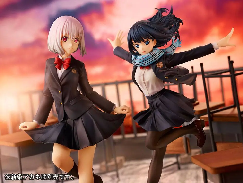 SSSS.Gridman PVC Statue 1/7 Rikka Takarada School Uniform Ver. 22 cm product photo