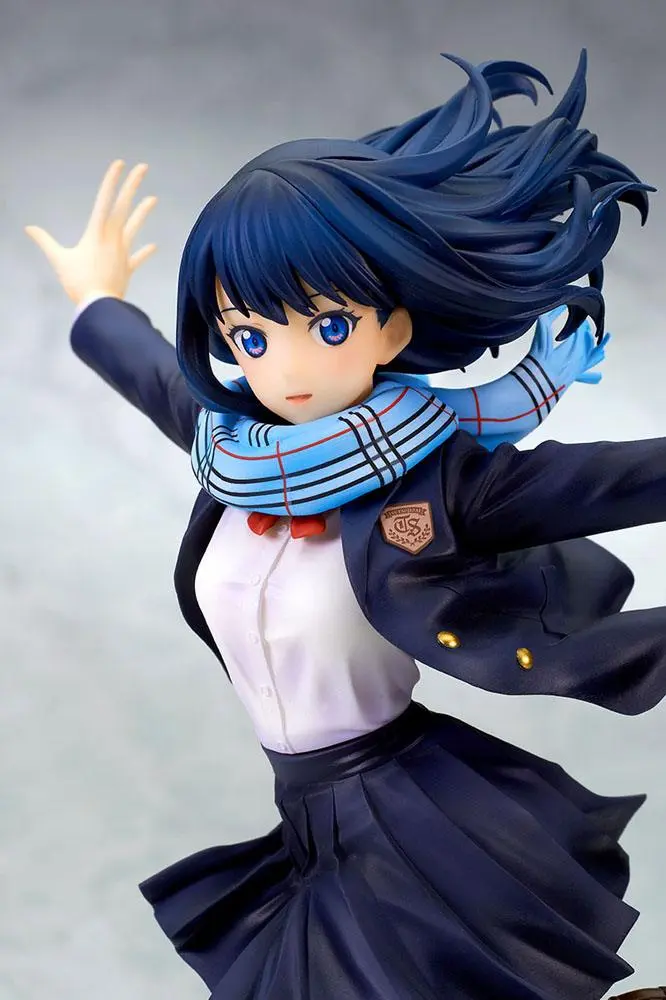 SSSS.Gridman PVC Statue 1/7 Rikka Takarada School Uniform Ver. 22 cm product photo
