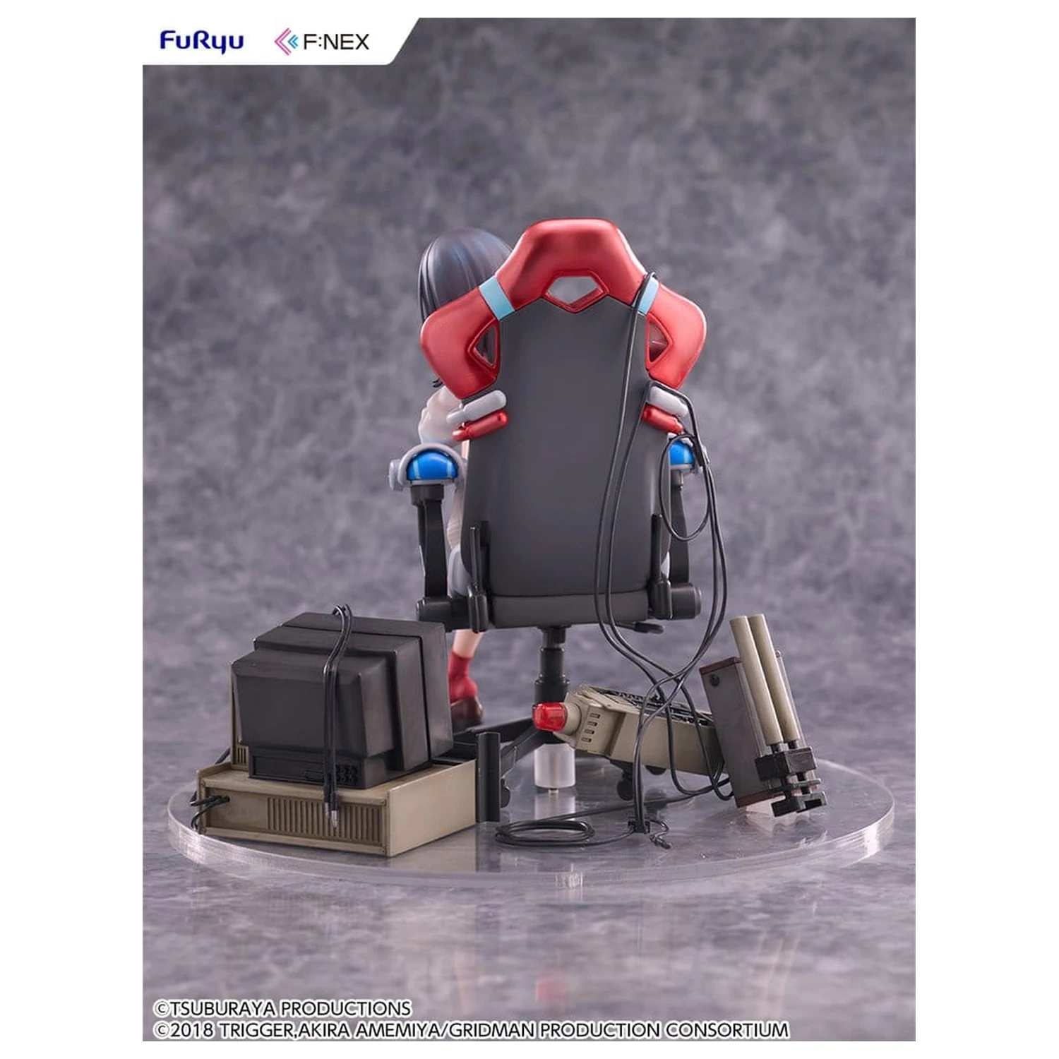 SSSS. Gridman Universe F:NEX PVC Statue Rikka Takarada Gaming Chair Ver. 19 cm product photo