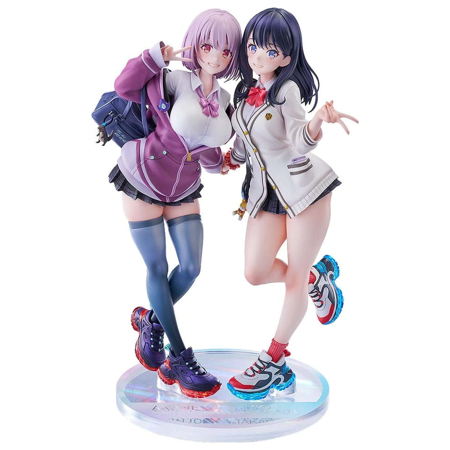 SSSS.GridmanPVC Statues 1/7 2-Pack Rikka Takarada & Akane Shinjo feat. toridamono 22 cm product photo