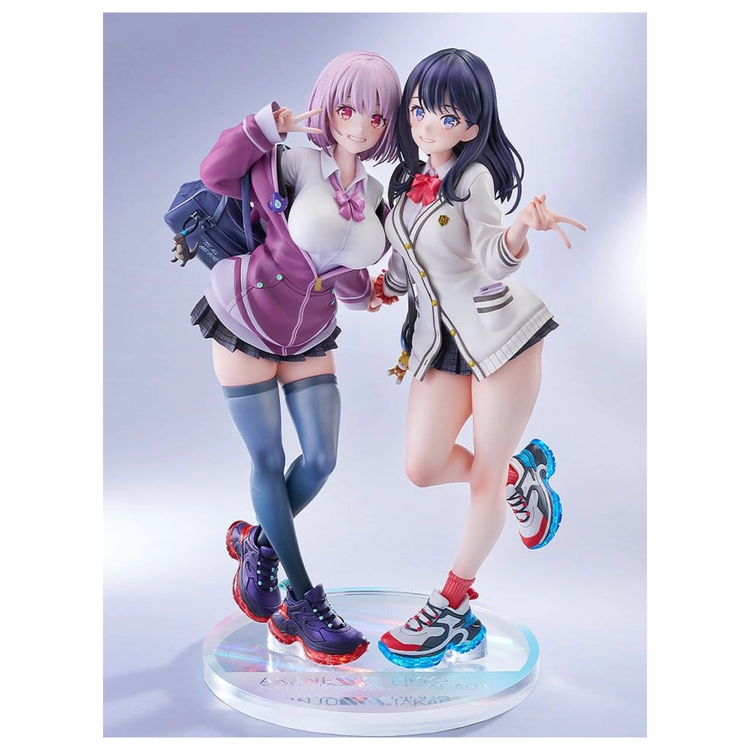 SSSS.GridmanPVC Statues 1/7 2-Pack Rikka Takarada & Akane Shinjo feat. toridamono 22 cm product photo
