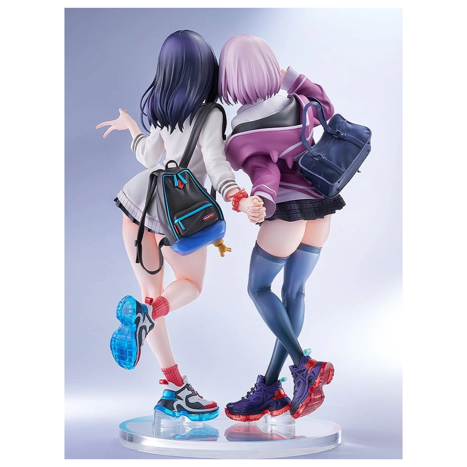 SSSS.GridmanPVC Statues 1/7 2-Pack Rikka Takarada & Akane Shinjo feat. toridamono 22 cm product photo
