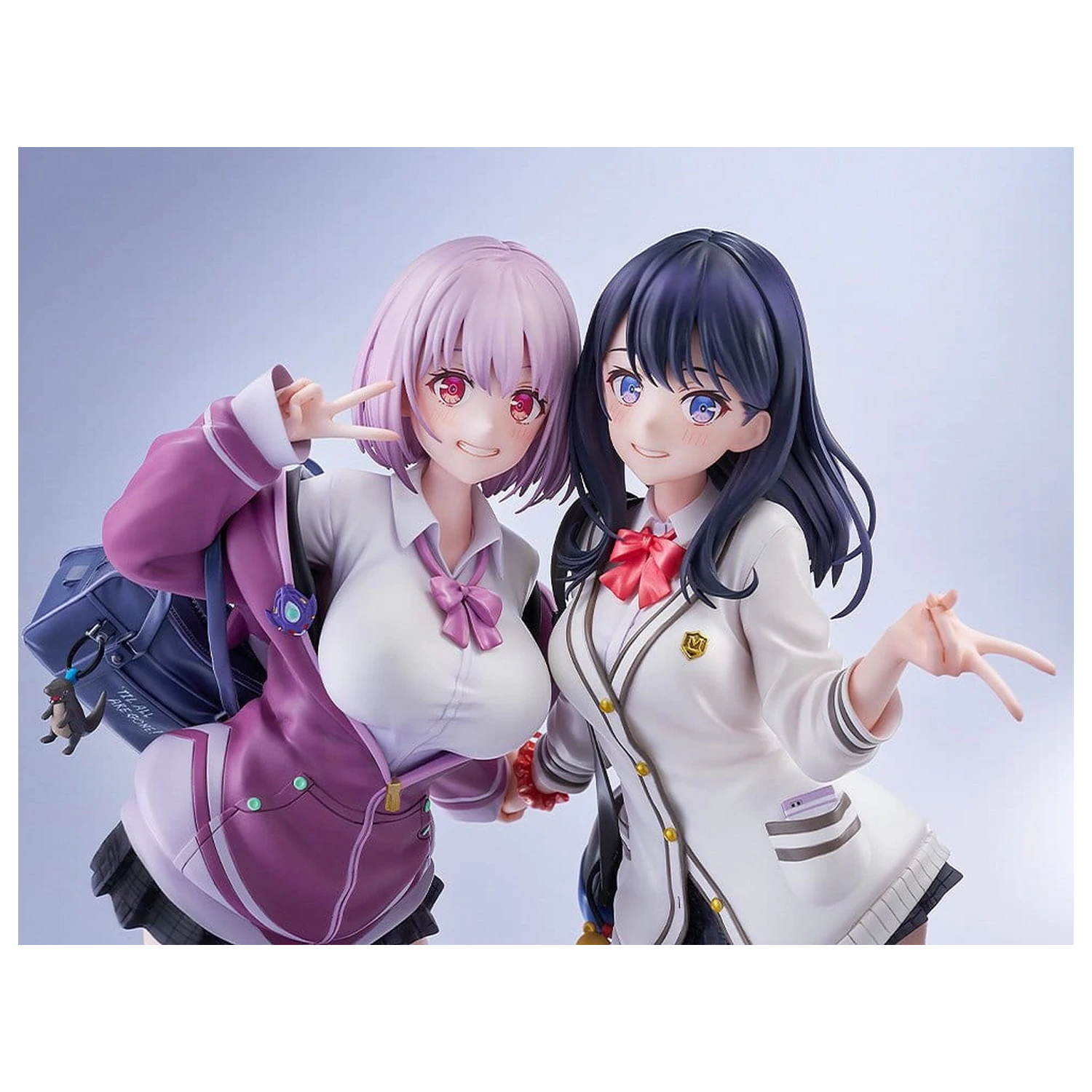 SSSS.GridmanPVC Statues 1/7 2-Pack Rikka Takarada & Akane Shinjo feat. toridamono 22 cm product photo