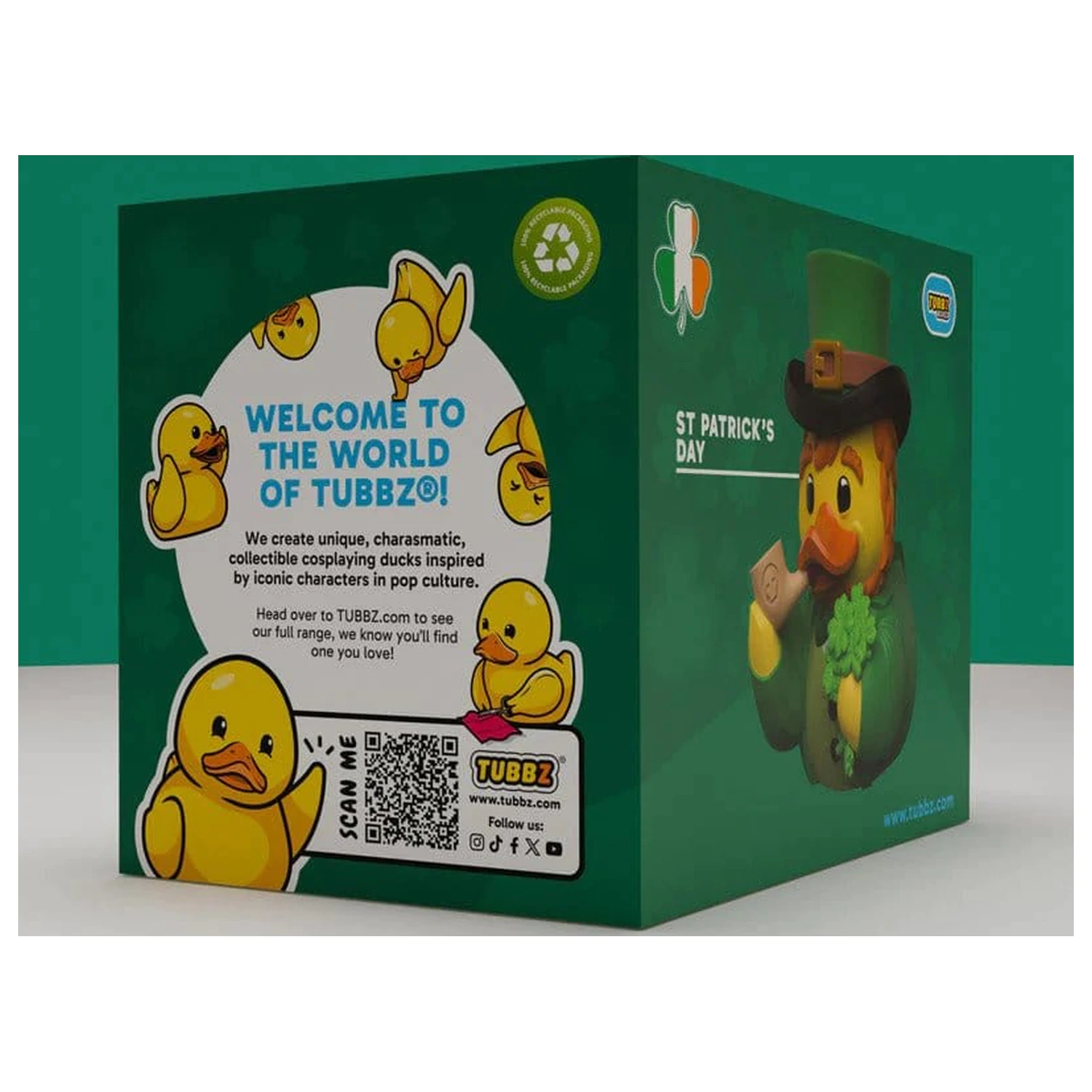 St. Patricks Day Tubbz PVC Figure Boxed Edition 10 cm             product photo