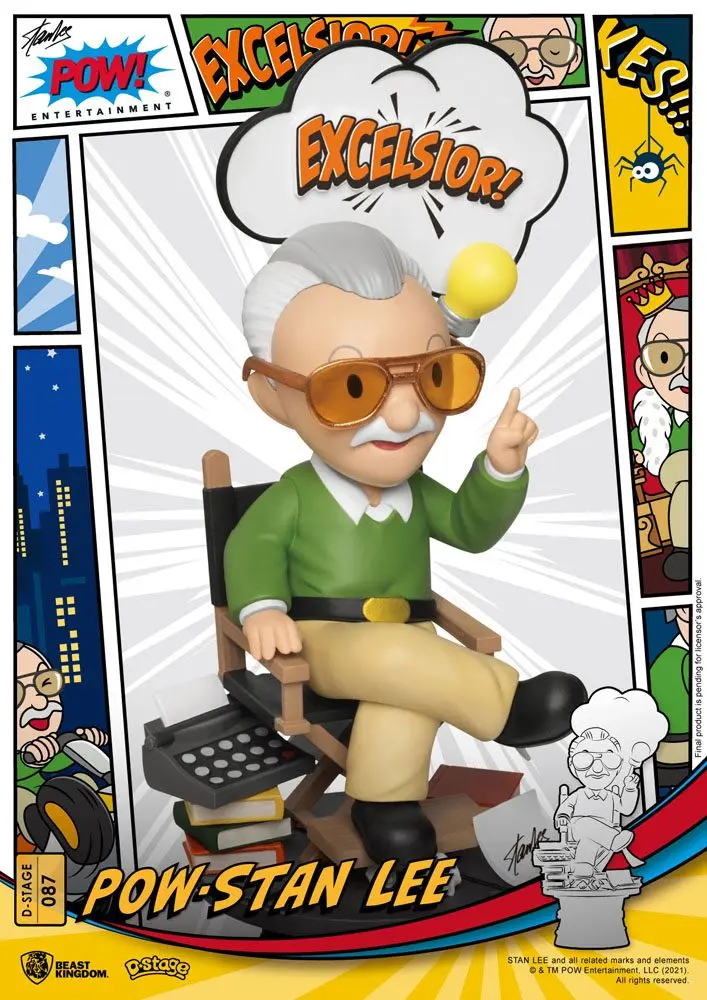 Stan Lee D-Stage PVC Diorama Stan Lee 16 cm product photo