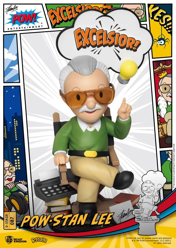 Stan Lee D-Stage PVC Diorama Stan Lee 16 cm product photo