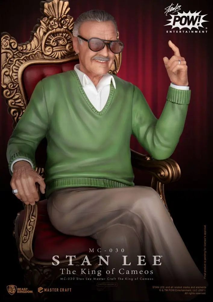 Stan Lee Master Craft Statue The King of Cameos 33 cm product photo
