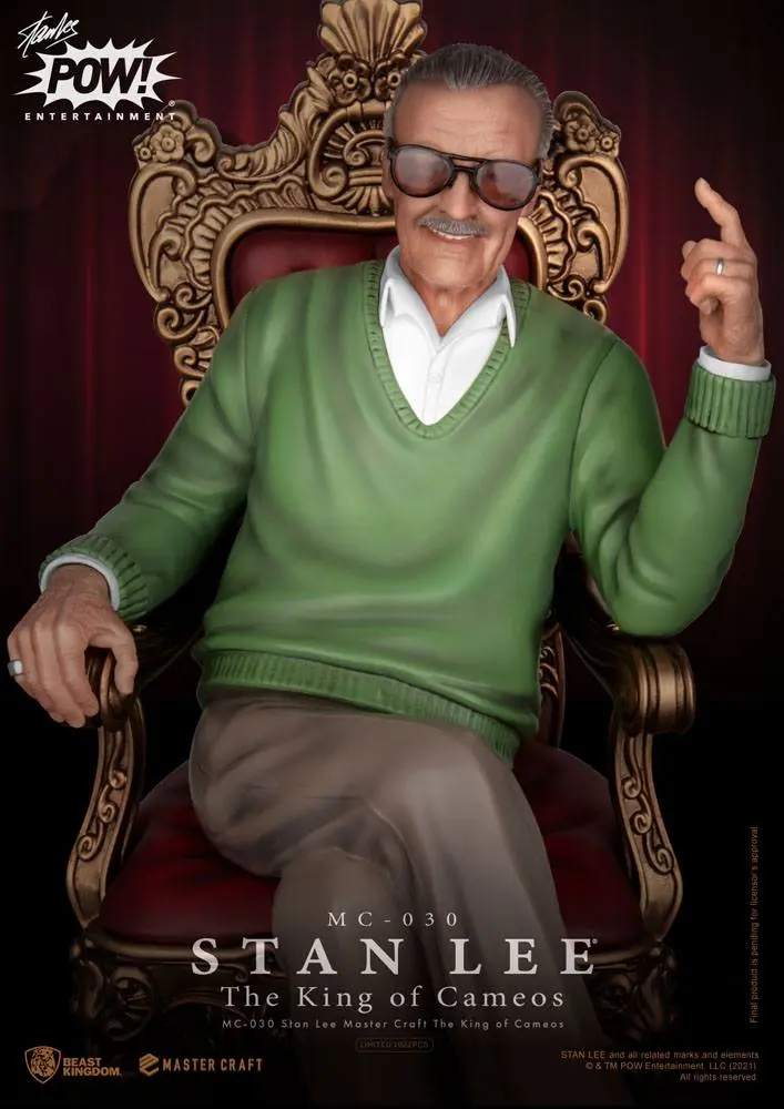 Stan Lee Master Craft Statue The King of Cameos 33 cm product photo