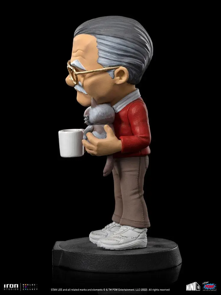 Stan Lee Mini Co. PVC Figure Stan Lee with Grumpy Cat 14 cm product photo