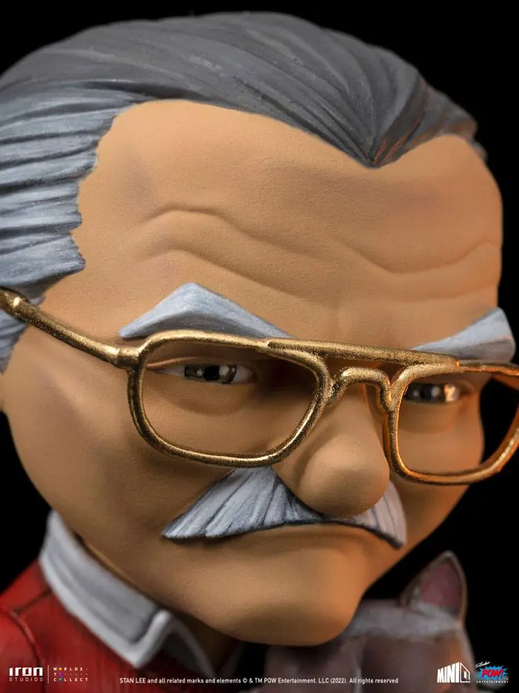 Stan Lee Mini Co. PVC Figure Stan Lee with Grumpy Cat 14 cm product photo
