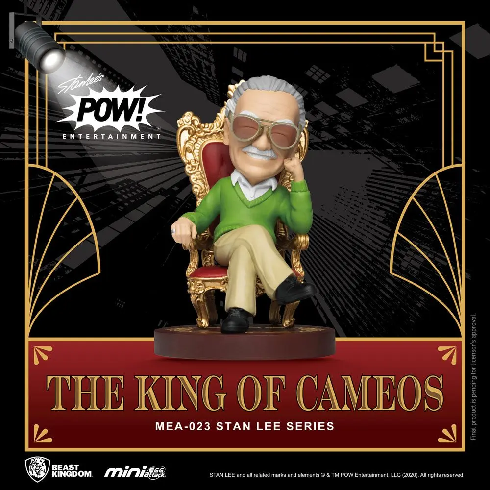 Stan Lee Mini Egg Attack Action Figure Stan Lee The King of Cameos 8 cm product photo