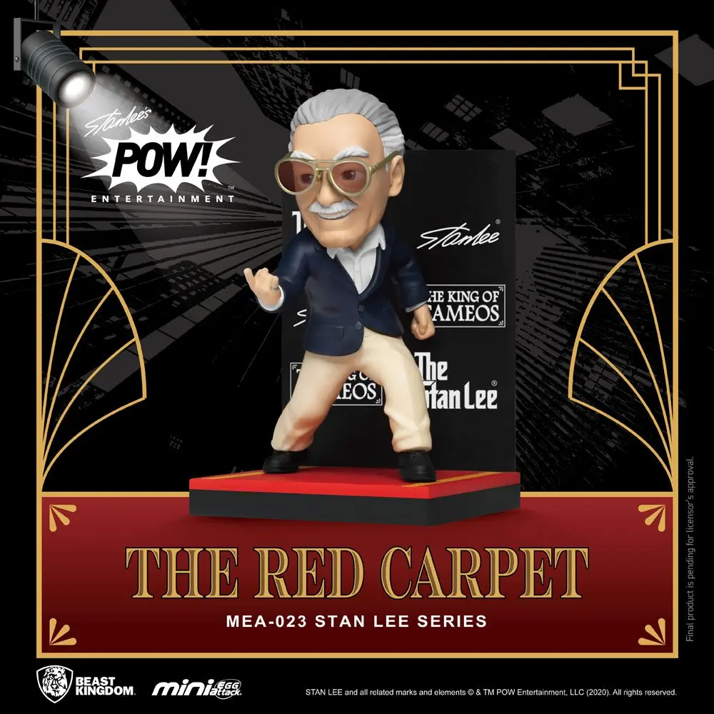 Stan Lee Mini Egg Attack Action Figure Stan Lee The Red Carpet 8 cm product photo