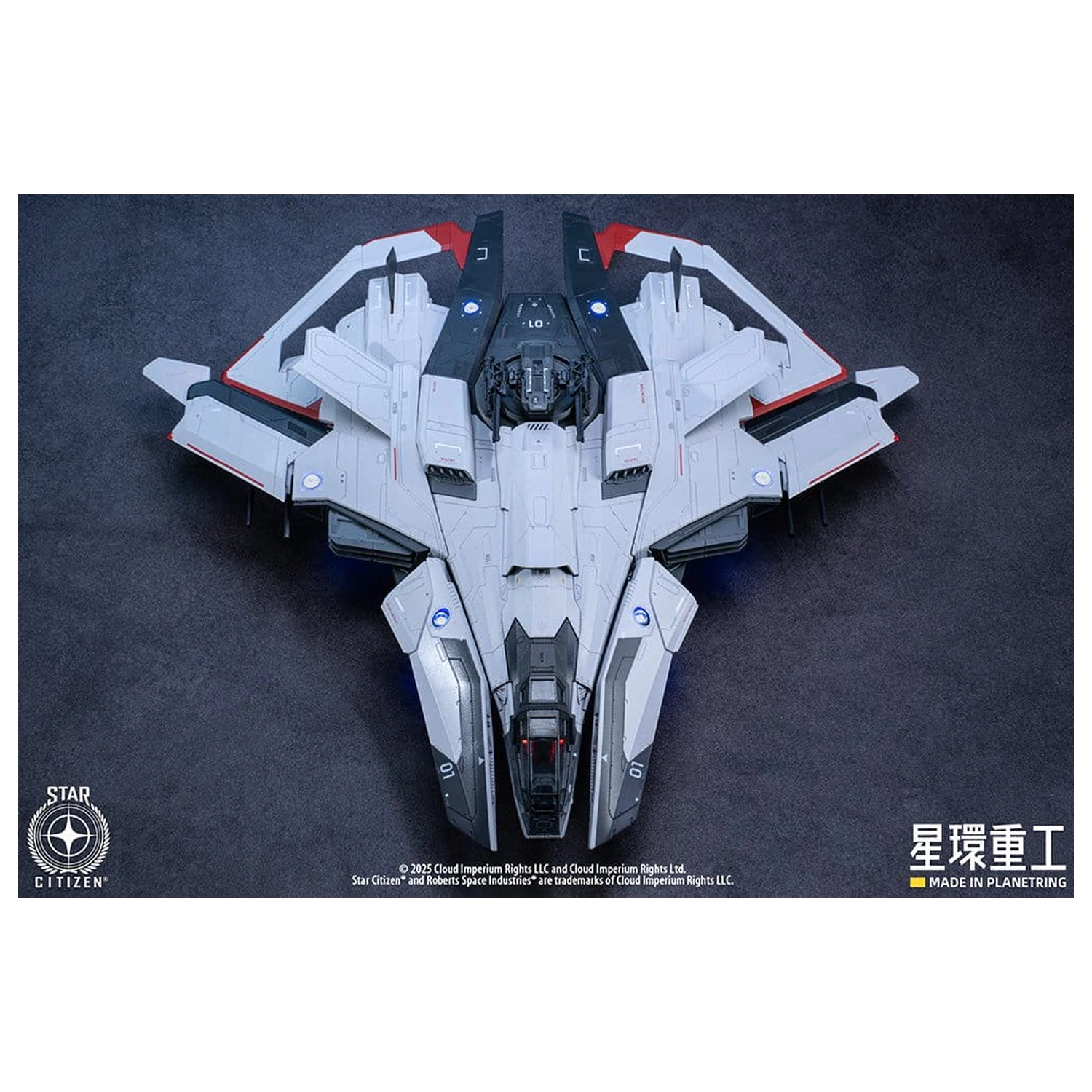 Star Citizen Plastic Model Kit 1/100  Anvil F8C Lightning 25 cm product photo