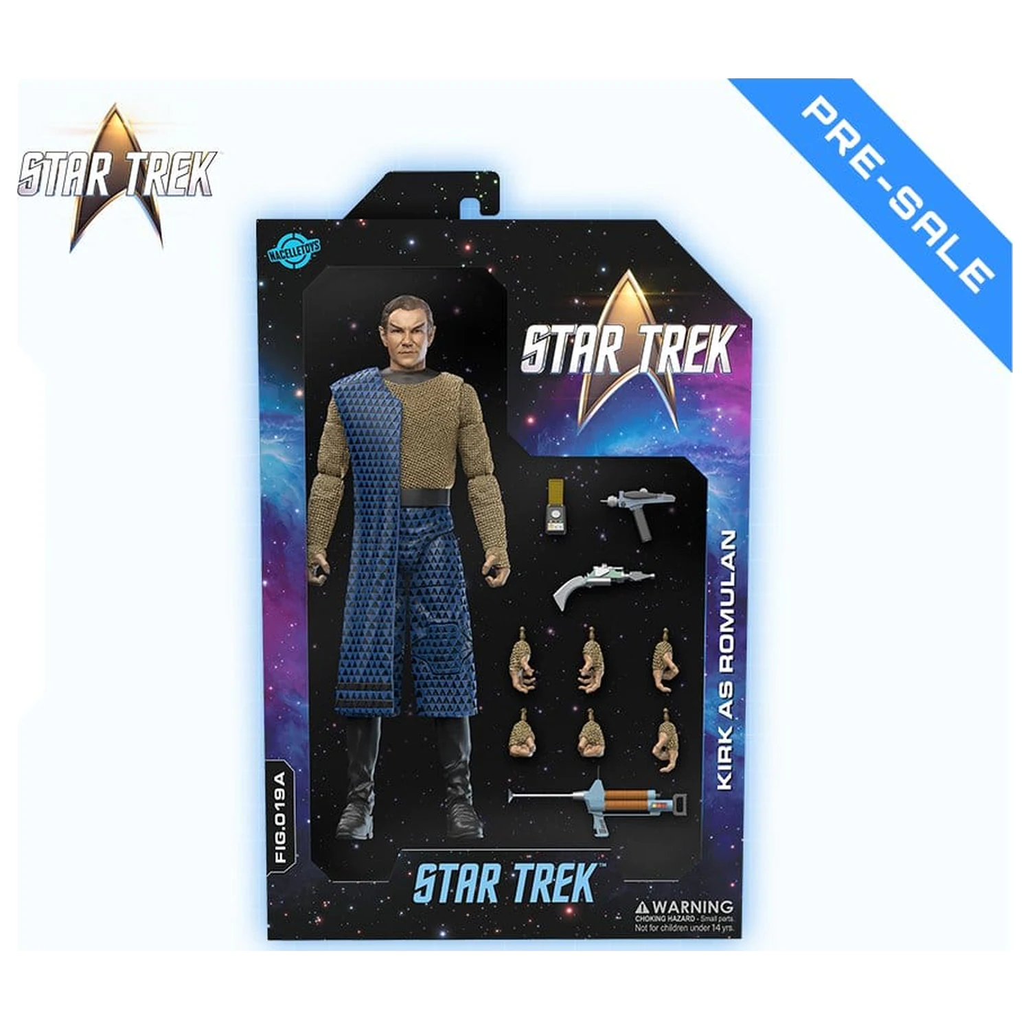 Star Trek 1/10 Action Figure Kirk as Romulan (The Enterprise Incident) 16 cm product photo