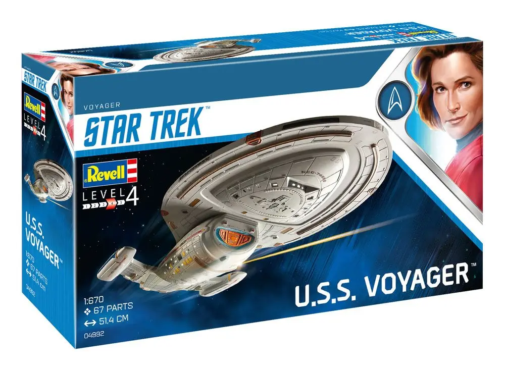 Star Trek Model Kit 1/670 U.S.S. Voyager 51 cm product photo