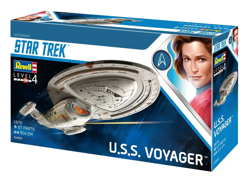 Star Trek Model Kit 1/670 U.S.S. Voyager 51 cm product photo
