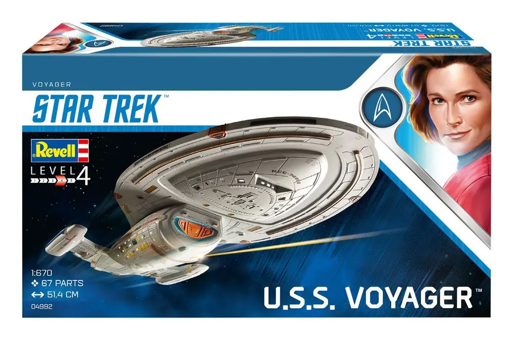 Star Trek Model Kit 1/670 U.S.S. Voyager 51 cm product photo