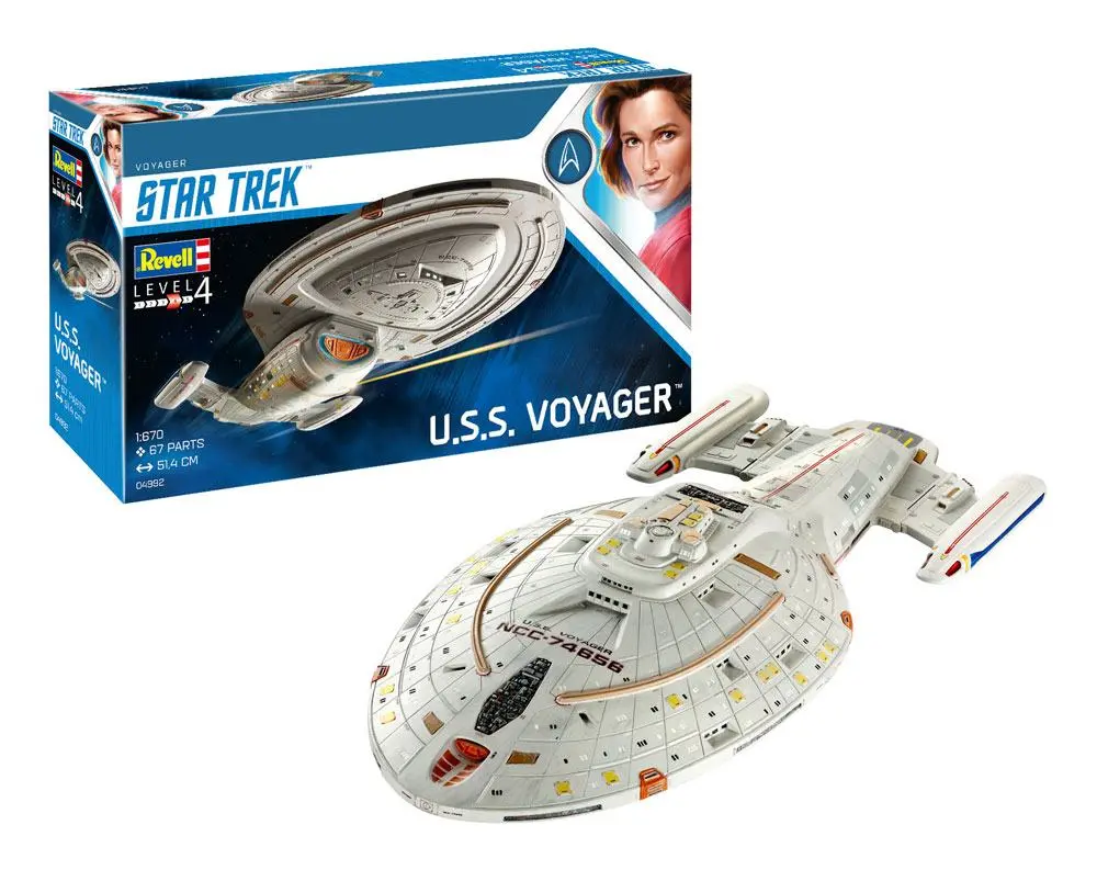 Star Trek Model Kit 1/670 U.S.S. Voyager 51 cm product photo