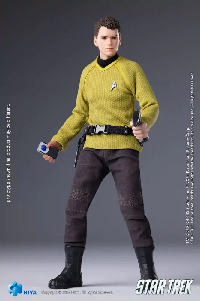 Star Trek 2009 Exquisite Super Series  Action Figure 1/12 Chekov 16 cm termékfotó