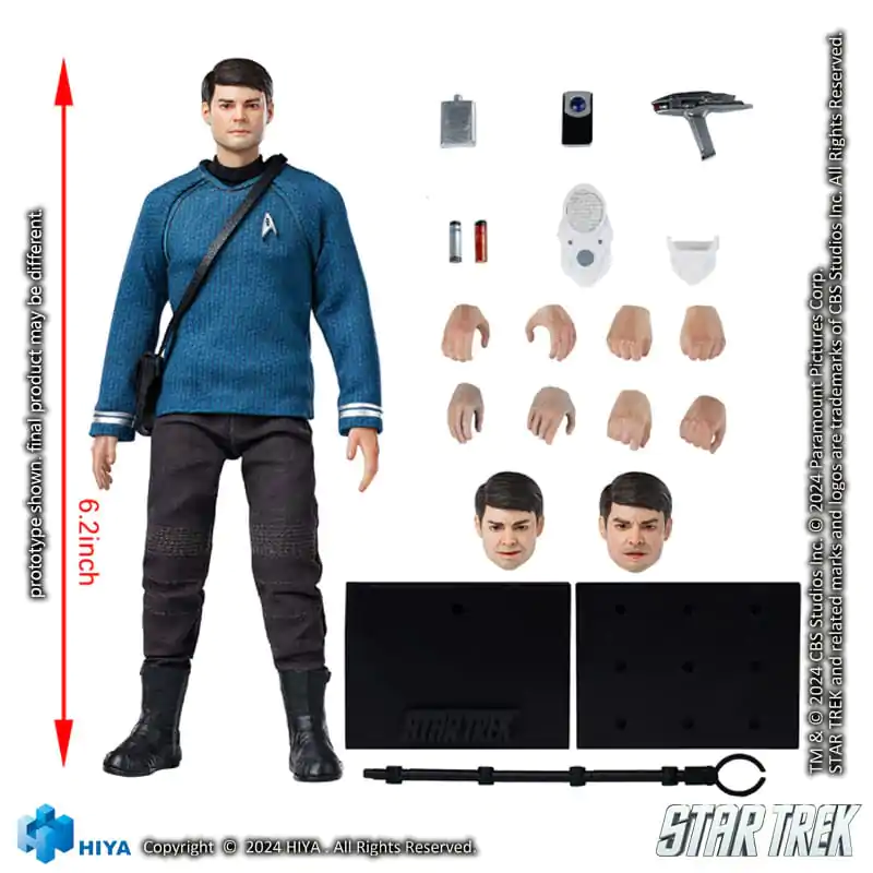 Star Trek 2009 Exquisite Super Series  Action Figure 1/12 McCoy 16 cm product photo