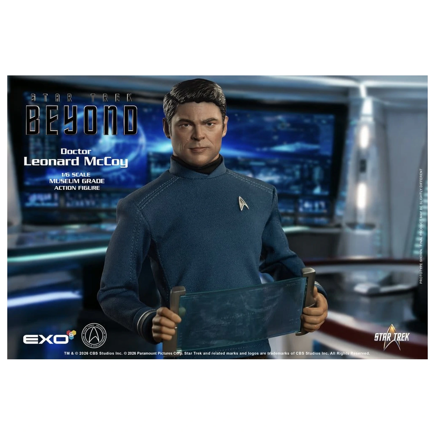 Star Trek Beyond Action Figure 1/6 Dr. 'Bones' McCoy 30 cm product photo