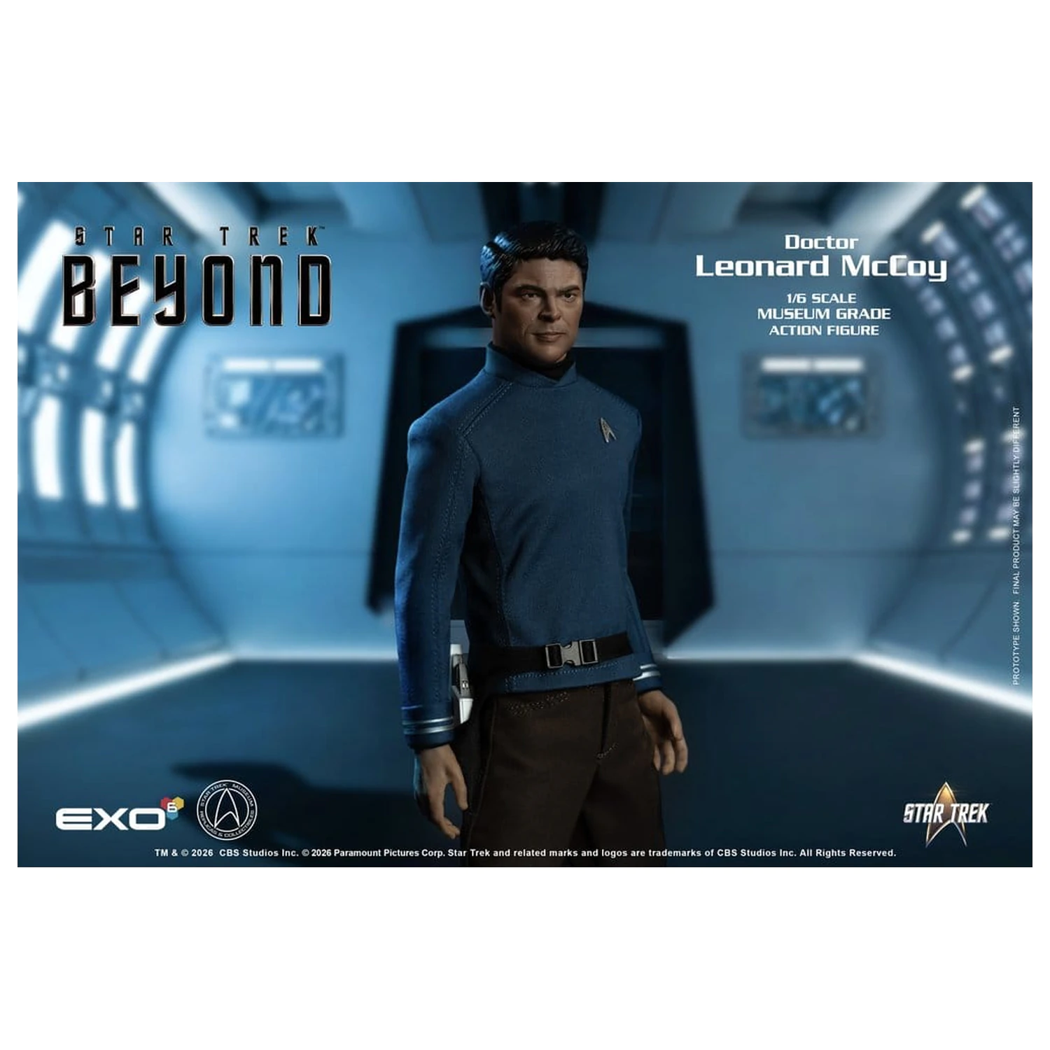 Star Trek Beyond Action Figure 1/6 Dr. 'Bones' McCoy 30 cm product photo