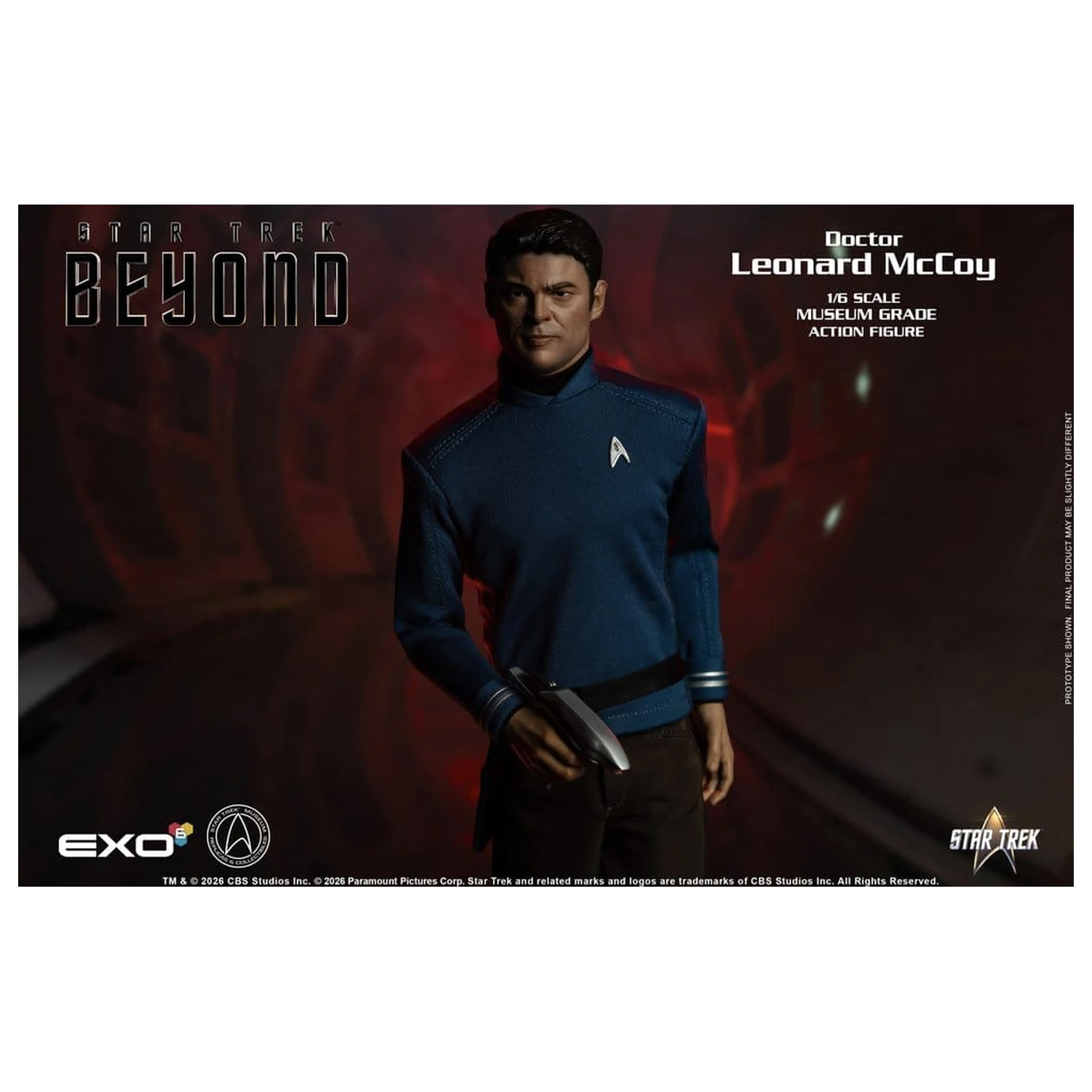 Star Trek Beyond Action Figure 1/6 Dr. 'Bones' McCoy 30 cm product photo