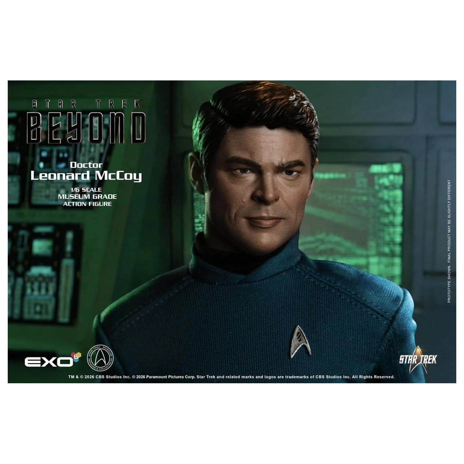 Star Trek Beyond Action Figure 1/6 Dr. 'Bones' McCoy 30 cm product photo