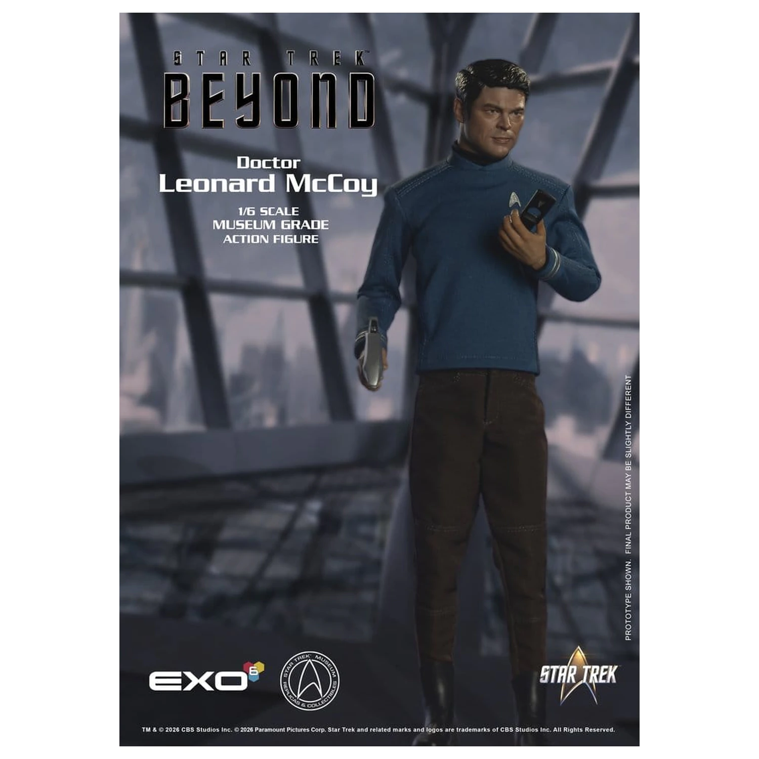 Star Trek Beyond Action Figure 1/6 Dr. 'Bones' McCoy 30 cm product photo
