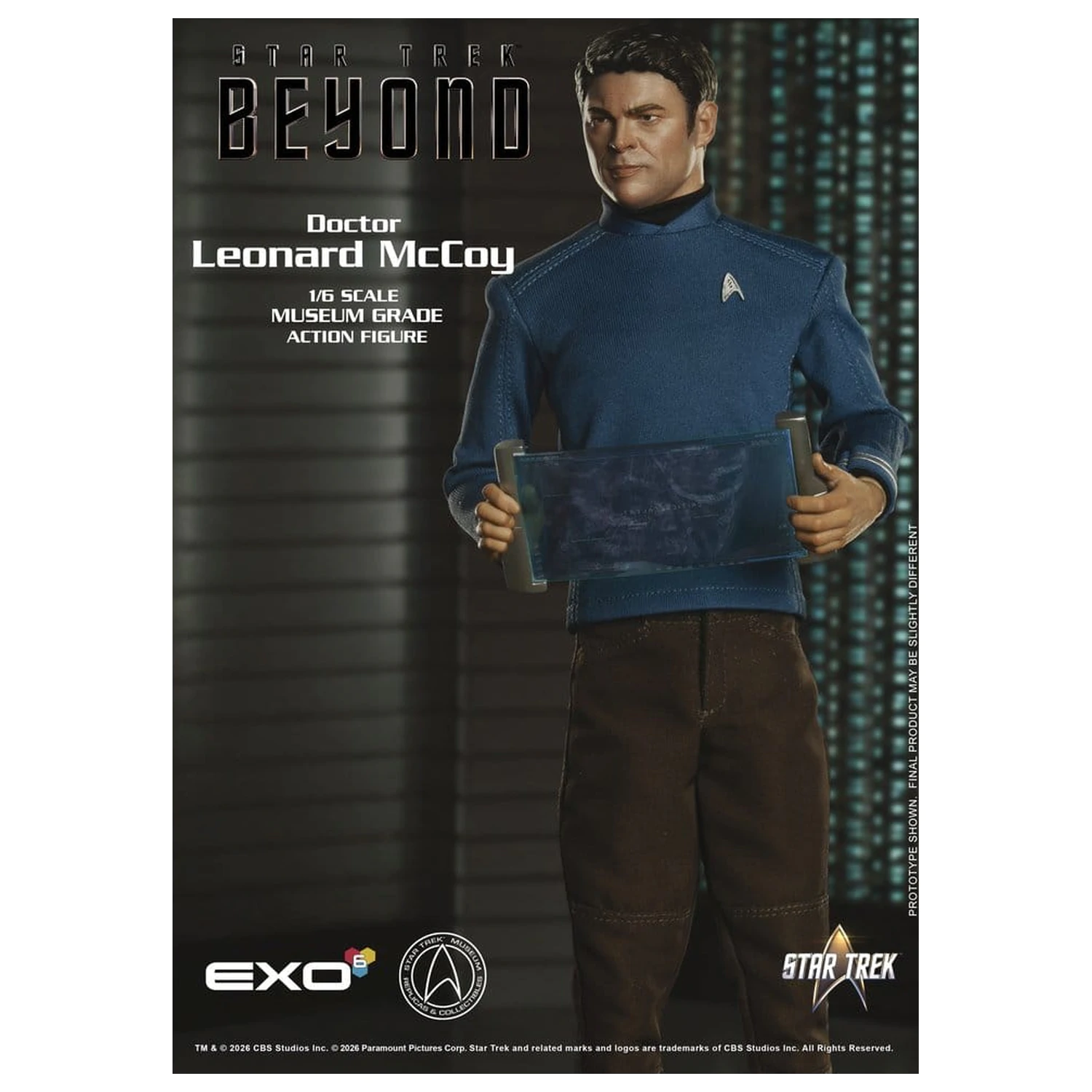 Star Trek Beyond Action Figure 1/6 Dr. 'Bones' McCoy 30 cm product photo