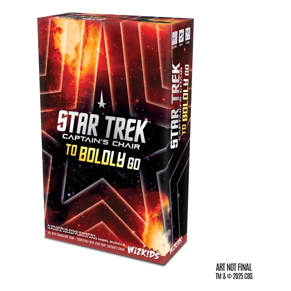 Star Trek: Captain&#039;s Chair Card Game To Boldly Go *English Version* product photo