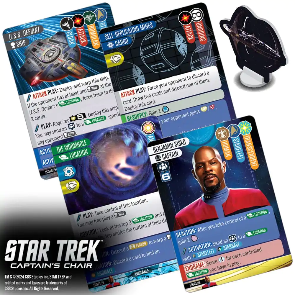 Star Trek: Captain's Chair Card Game *English Version* product photo